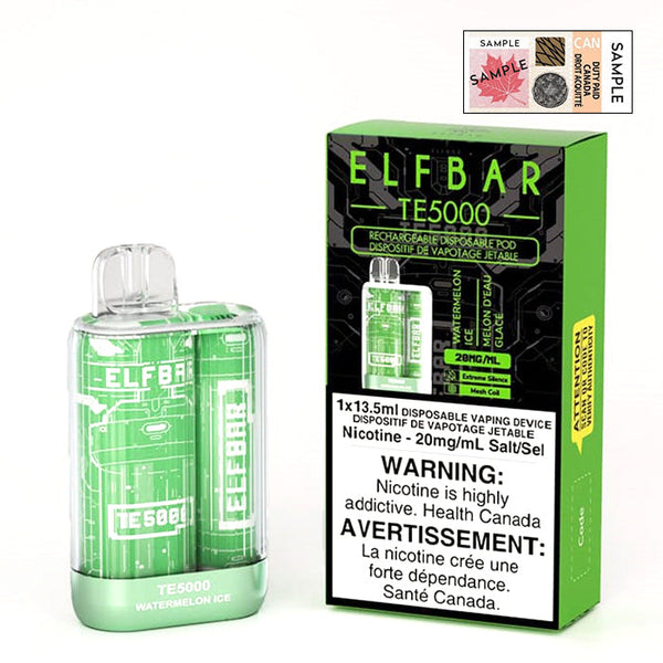 Elfbar TE5000 Watermelon Ice 5000 Puffs