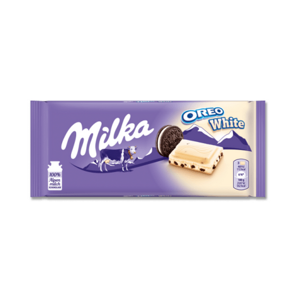 Milka Oreo White 100g