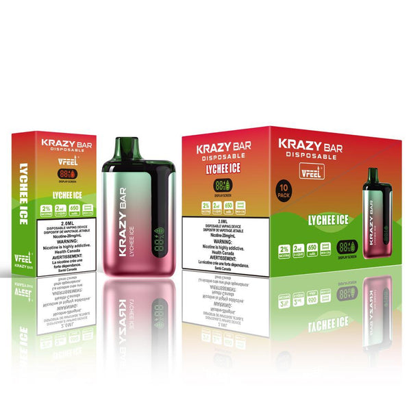 VFEEL Krazy Bar Lychee Ice 8000 Puffs