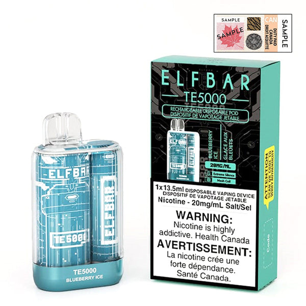 Elfbar TE5000 Blueberry Ice 5000 Puffs