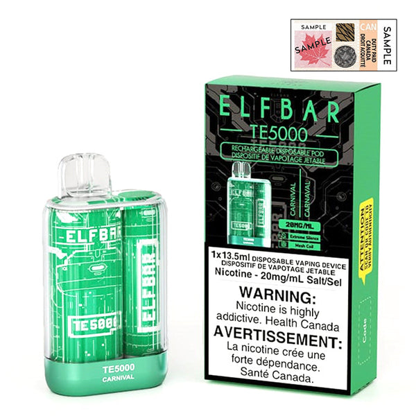 Elfbar TE5000 Carnival 5000 Puffs