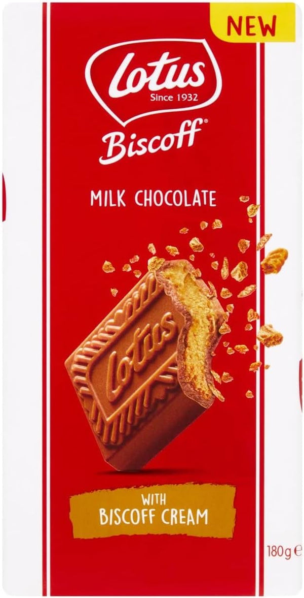 Lotus Biscoff Milk Chocolate 180g