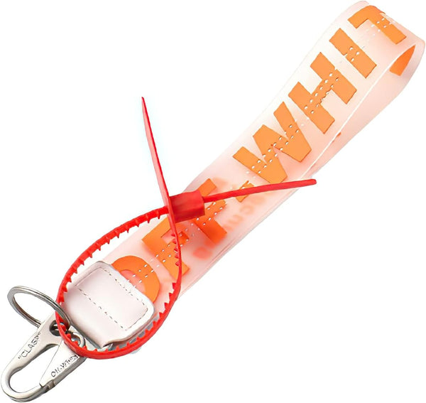 Offwhite Orange Keychain