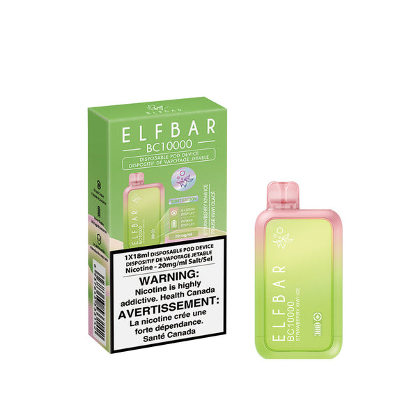 Elf Bar BC10000 Strawberry Kiwi Ice 10000 Puffs