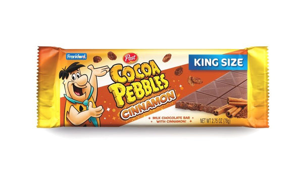 Frankford Cocoa Pebbles Cinnamon Milk Chocolate bar 78g