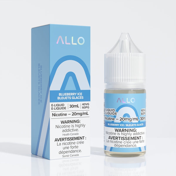 Allo Blueberry Ice 30ml Nicotine Salt eLiquids