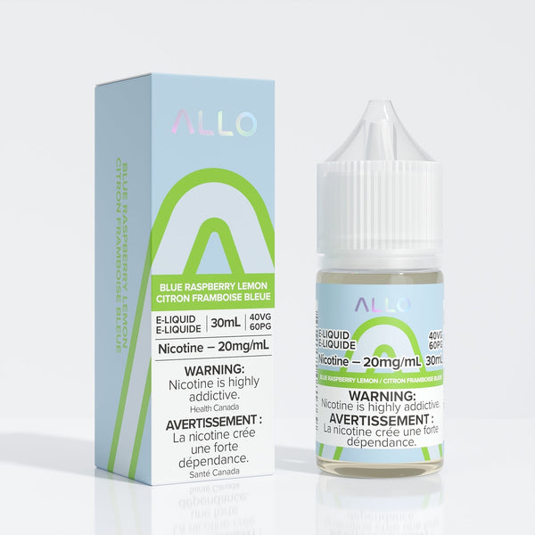 Allo Blue Raspberry Lemon 30ml Nicotine Salt eLiquids