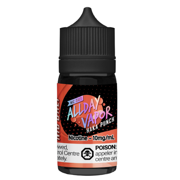 Allday Vapor Haka Punch 30ml Nicotine Salt eLiquids