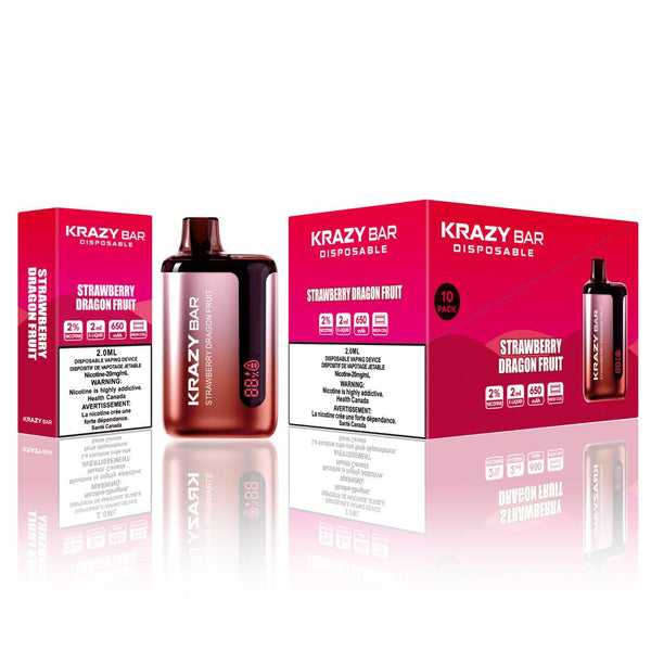 VFEEL Krazy Bar Strawberry Dragonfruit 8000 Puffs